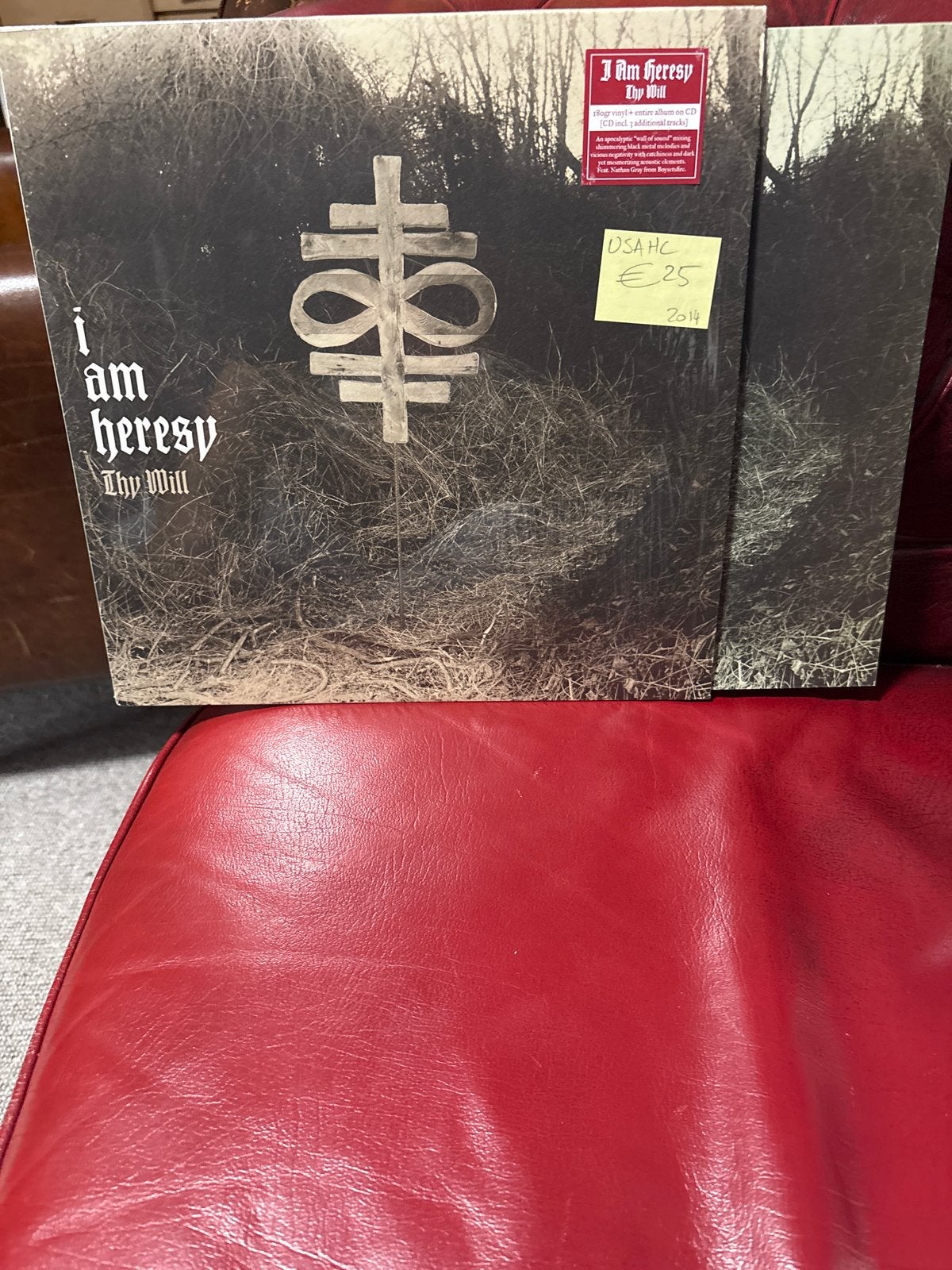 I Am Heresy - Thy Will (CD/LP) - Zeldzame uitgave, Verzenden, Zo goed als nieuw, 12 inch
