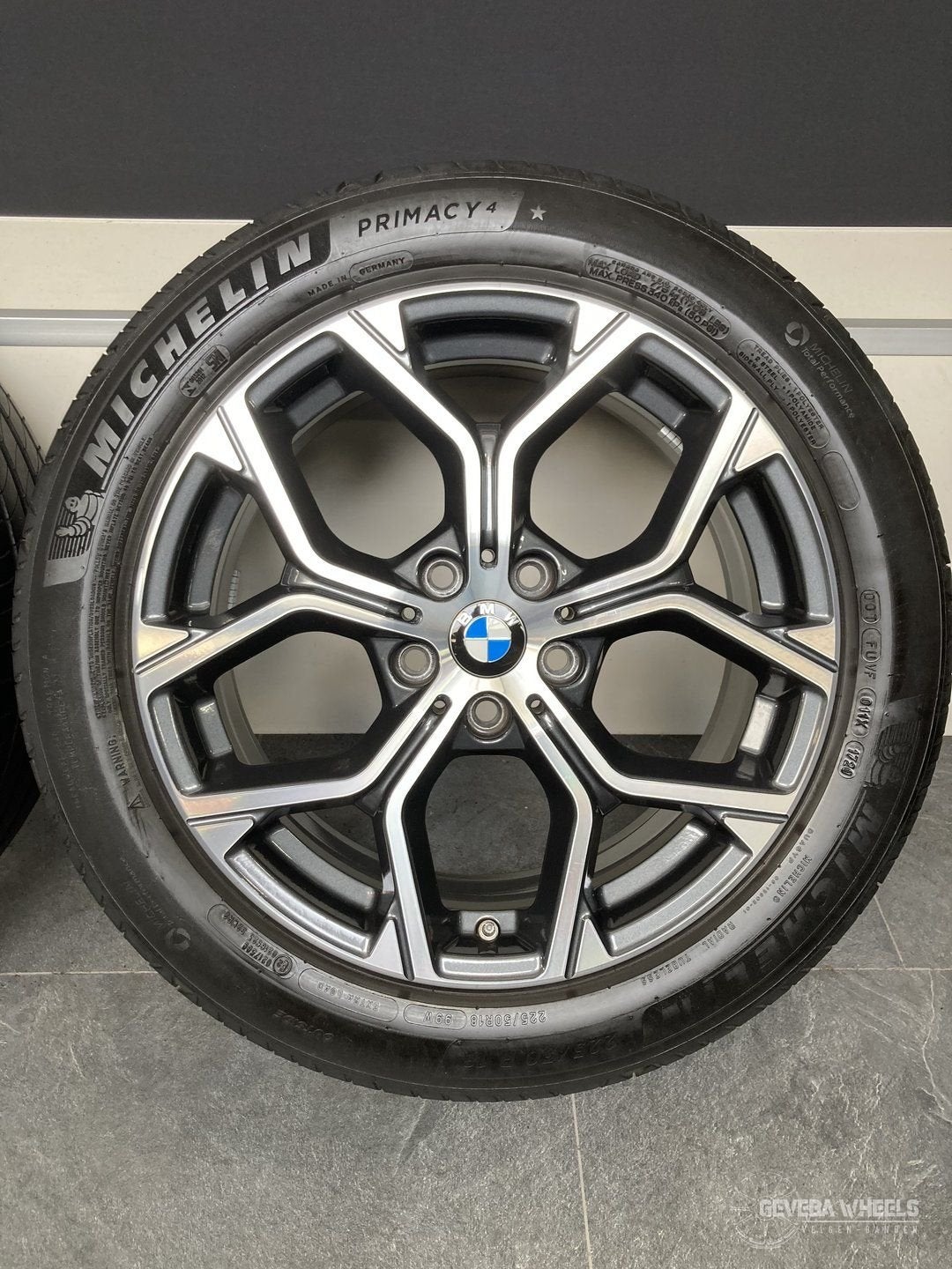 18” originele BMW X1 F48 / X2 F39 velgen + banden 579 5x112, 18 inch, Gebruikt, -, -