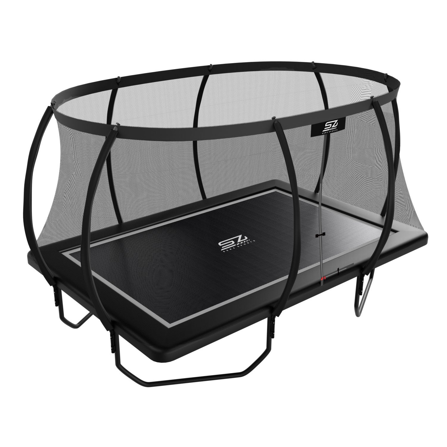 Trampoline rechthoekig 244 x 366 cm, Kinderen en Baby's, Speelgoed | Buiten | Trampolines, Ophalen, Nieuw