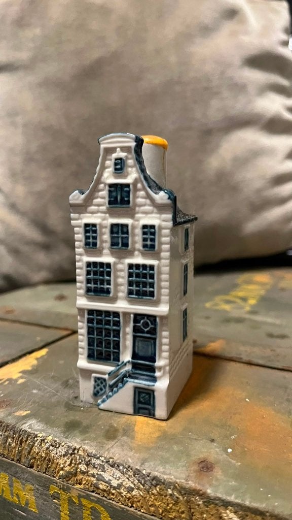 KLM Delfts blauw huisje nr. 78, Verzamelen, KLM Huisjes, Ophalen, Zo goed als nieuw, 61 t/m 80