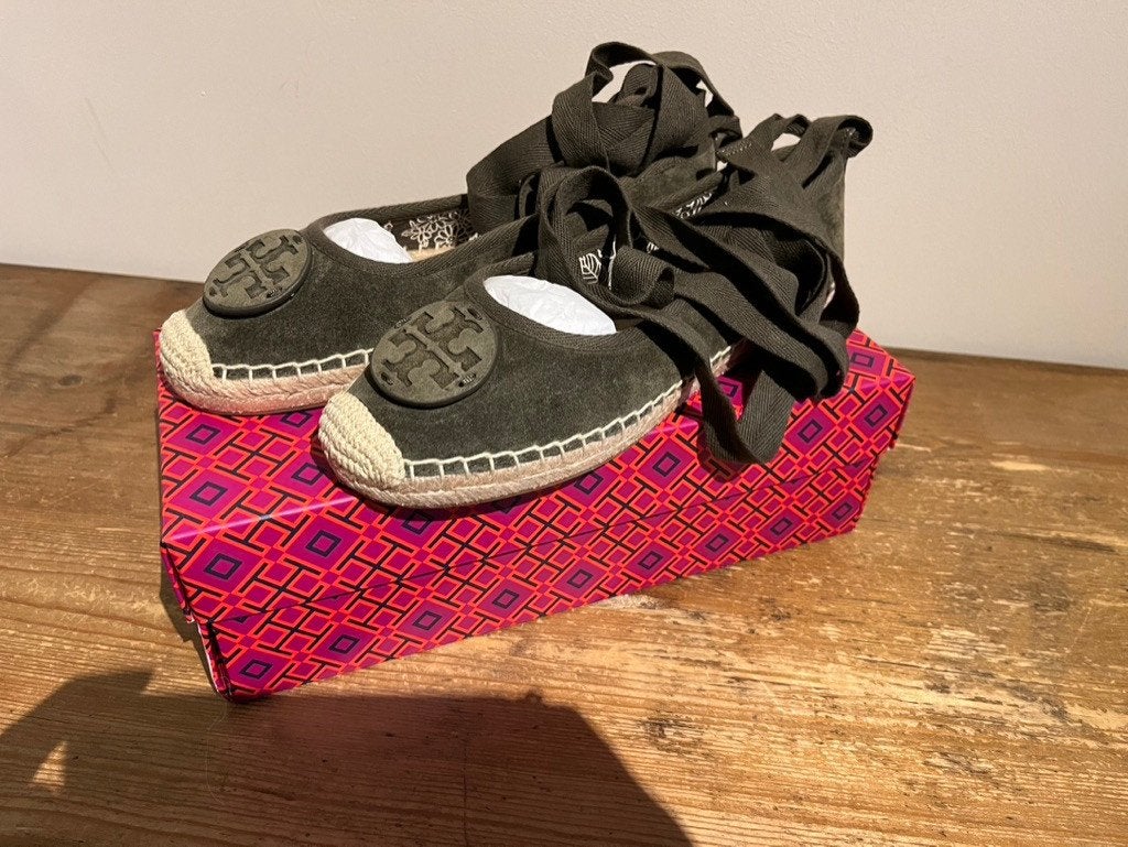 Tory Burch Minnie Ballet Espadrilles schoenen | Mt 37.5, Tory Burch, Overige kleuren, Nieuw, Ophalen of Verzenden