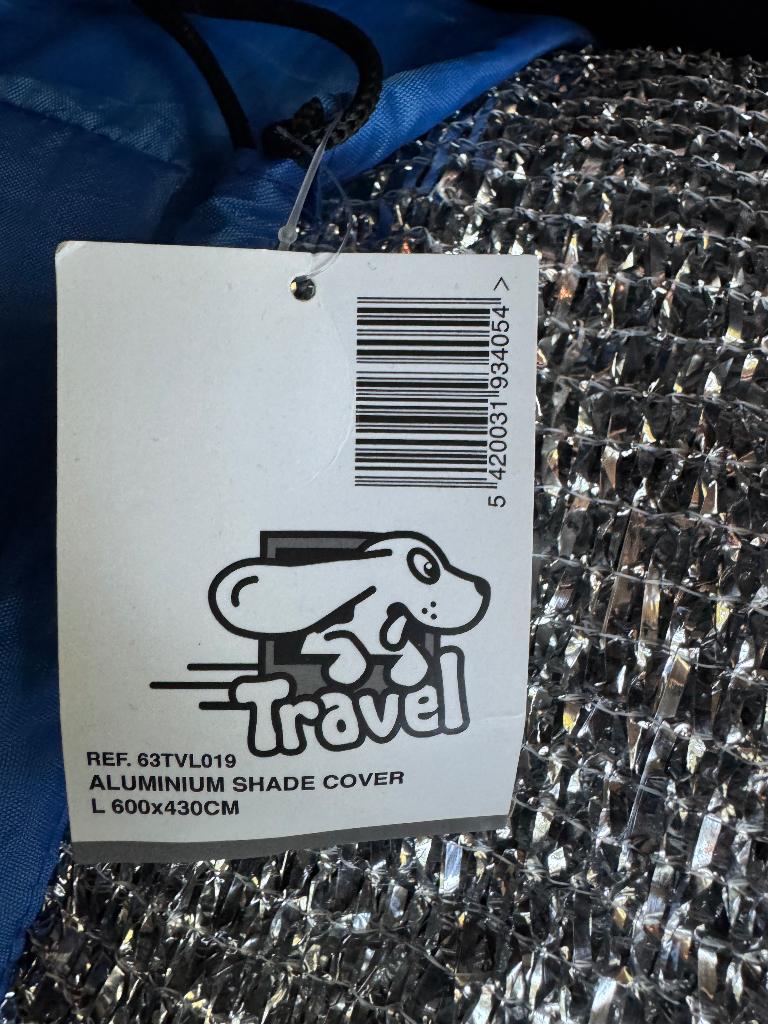 Aluminium schaduwdoek mt L, Dieren en Toebehoren, Ophalen of Verzenden, Nieuw