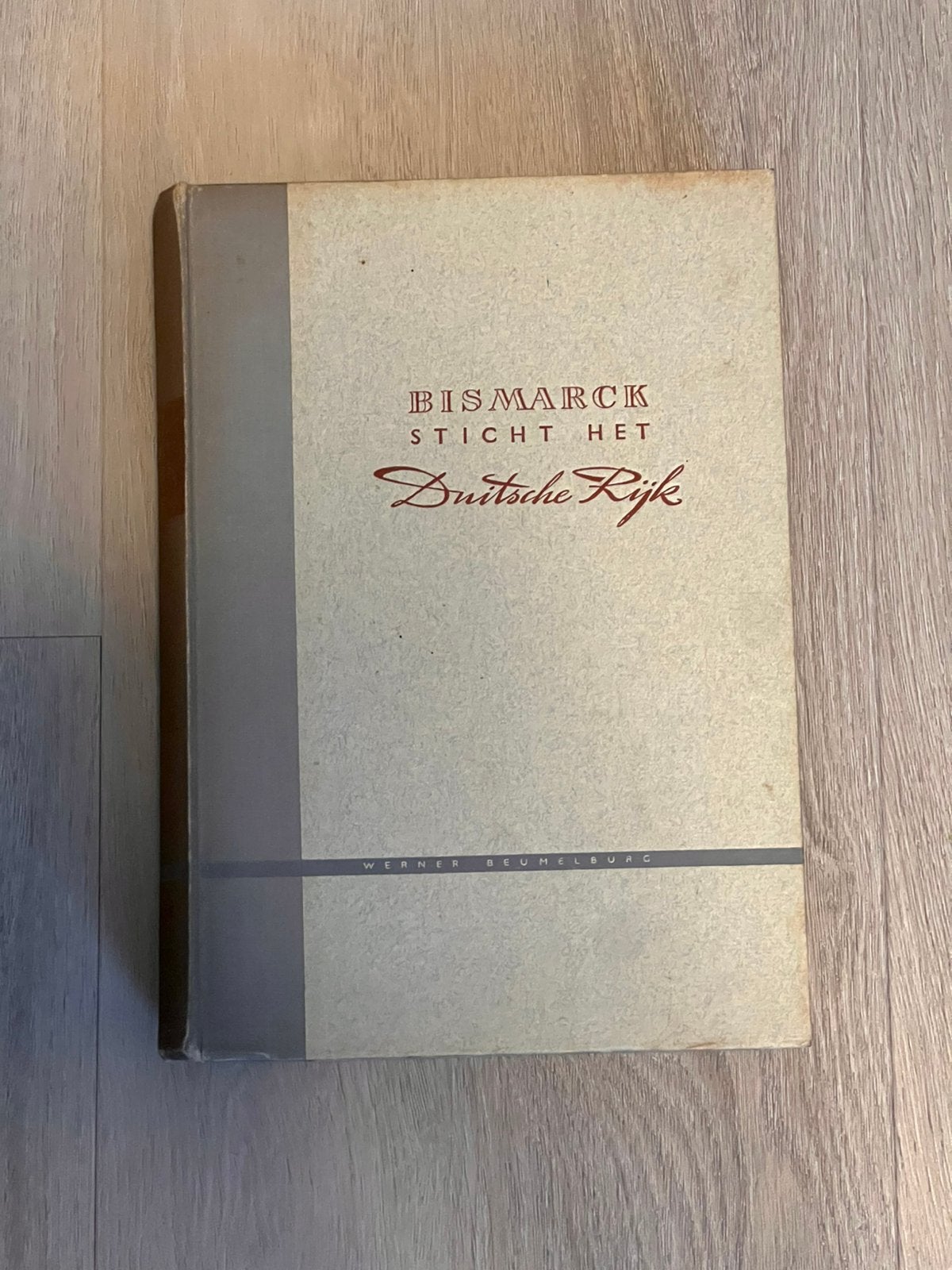 Bismarck sticht het Duitsche Rijk (1944 uitgeverij Westland), Verzamelen, Ophalen of Verzenden, Overige soorten, Nederland, Boek of Tijdschrift