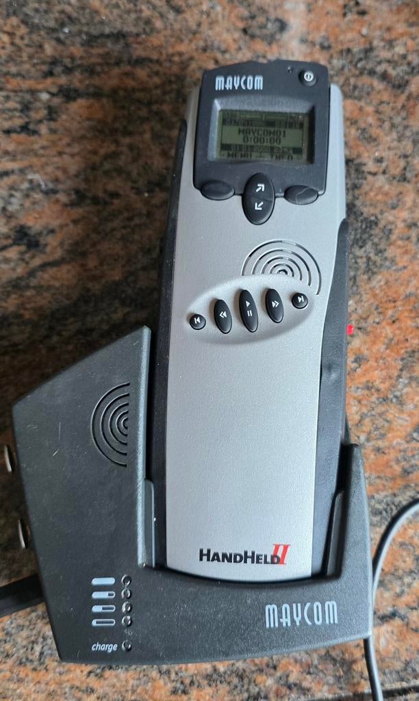 Maycom HandHeld II Digitale Recorder met Laadstation, Audio, Tv en Foto, Walkmans, Discmans en Minidiscspelers, Ophalen, Overige typen