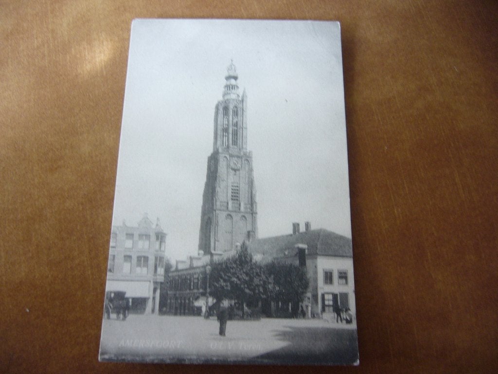 AMERSFOORT  =  O.L.V. TOREN   BRIEFKAART 1912, Ophalen of Verzenden, Voor 1920, Gelopen, Utrecht
