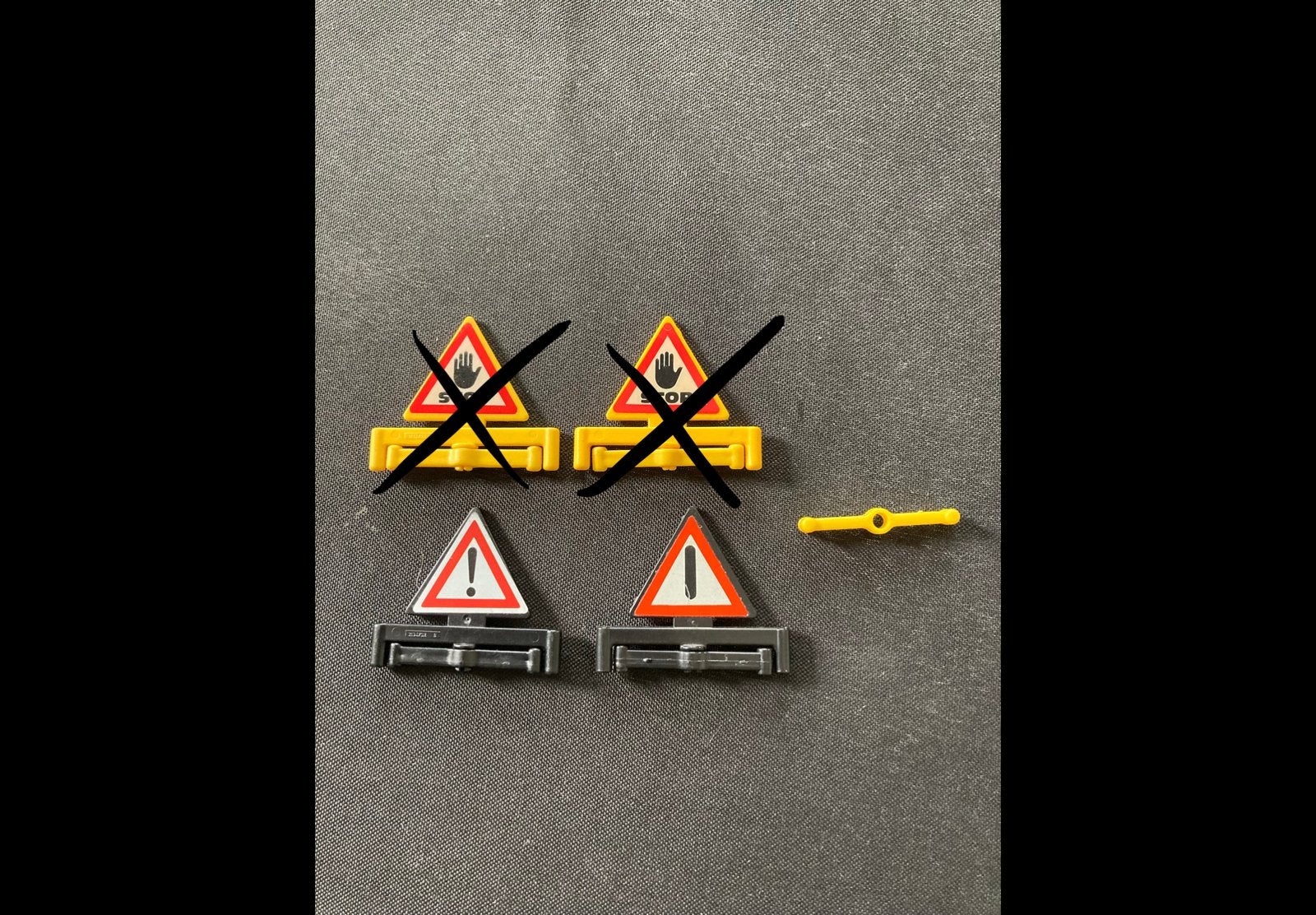 Playmobil verkeersborden., Ophalen of Verzenden
