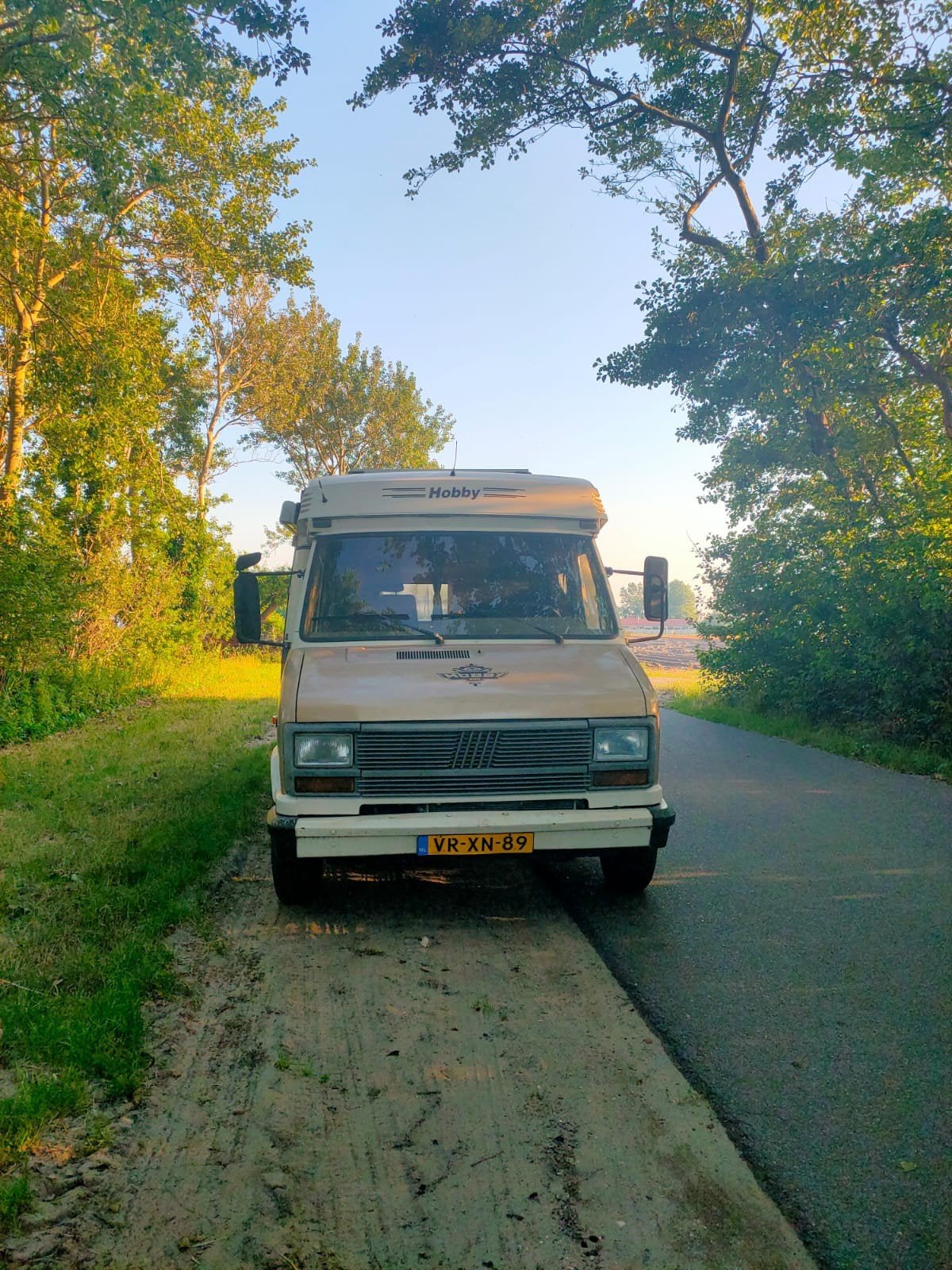 Fiat Hobby 600, Caravans en Kamperen, Campers, Fiat, Hobby, Fietsendrager, Tot en met 3