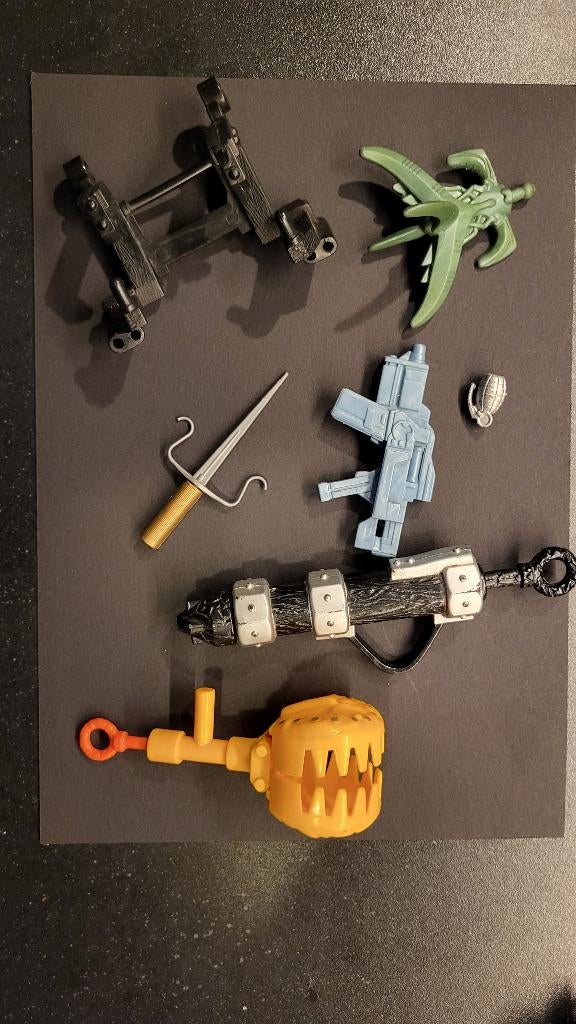 Set Vintage Wapen Accessoires (Jaren '90) - TMNT G.I. Joe, Ophalen of Verzenden, Zo goed als nieuw
