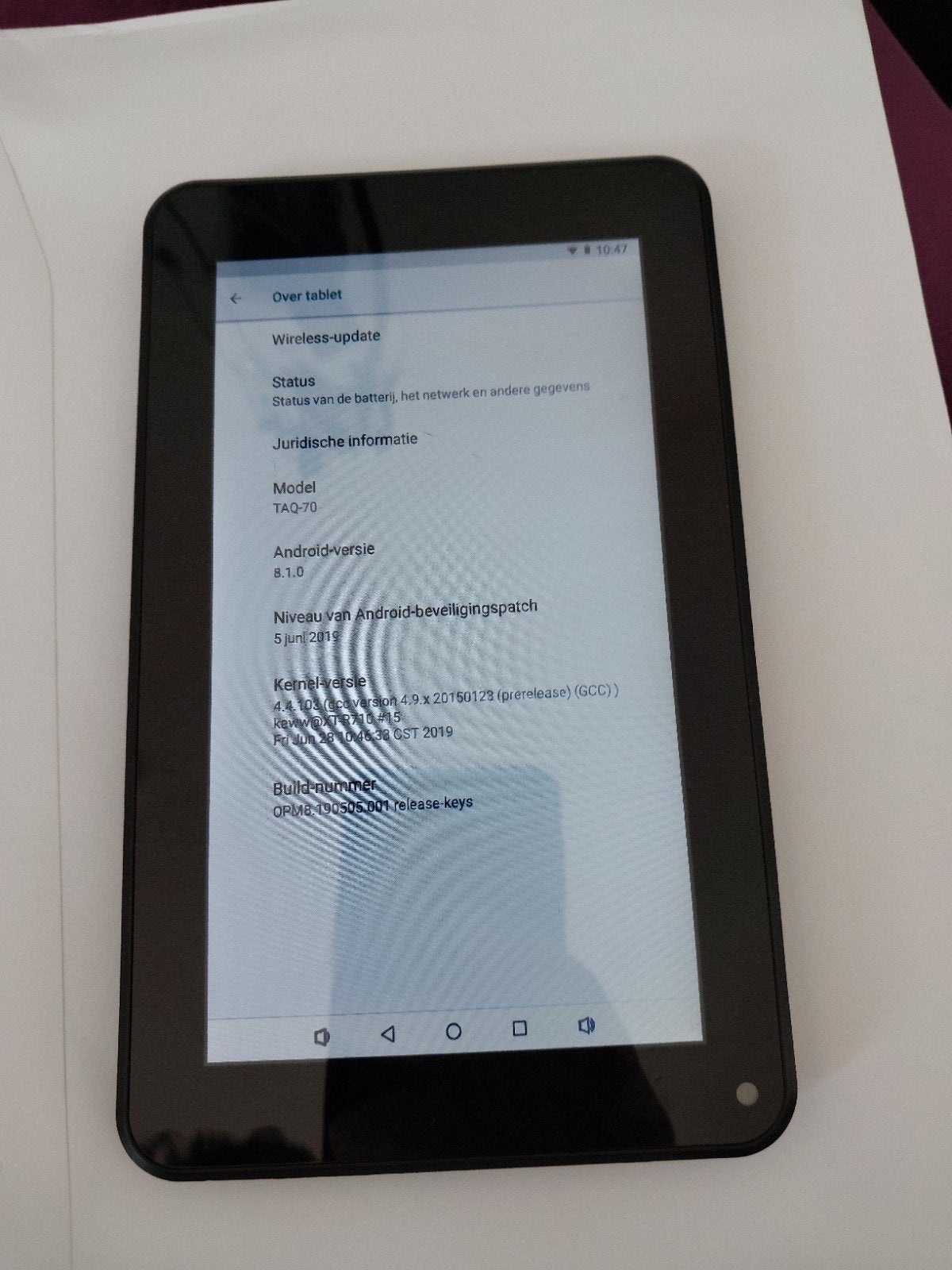 tablet 7 inch android nieuw, Computers en Software, Ophalen of Verzenden, Nieuw, 16 GB