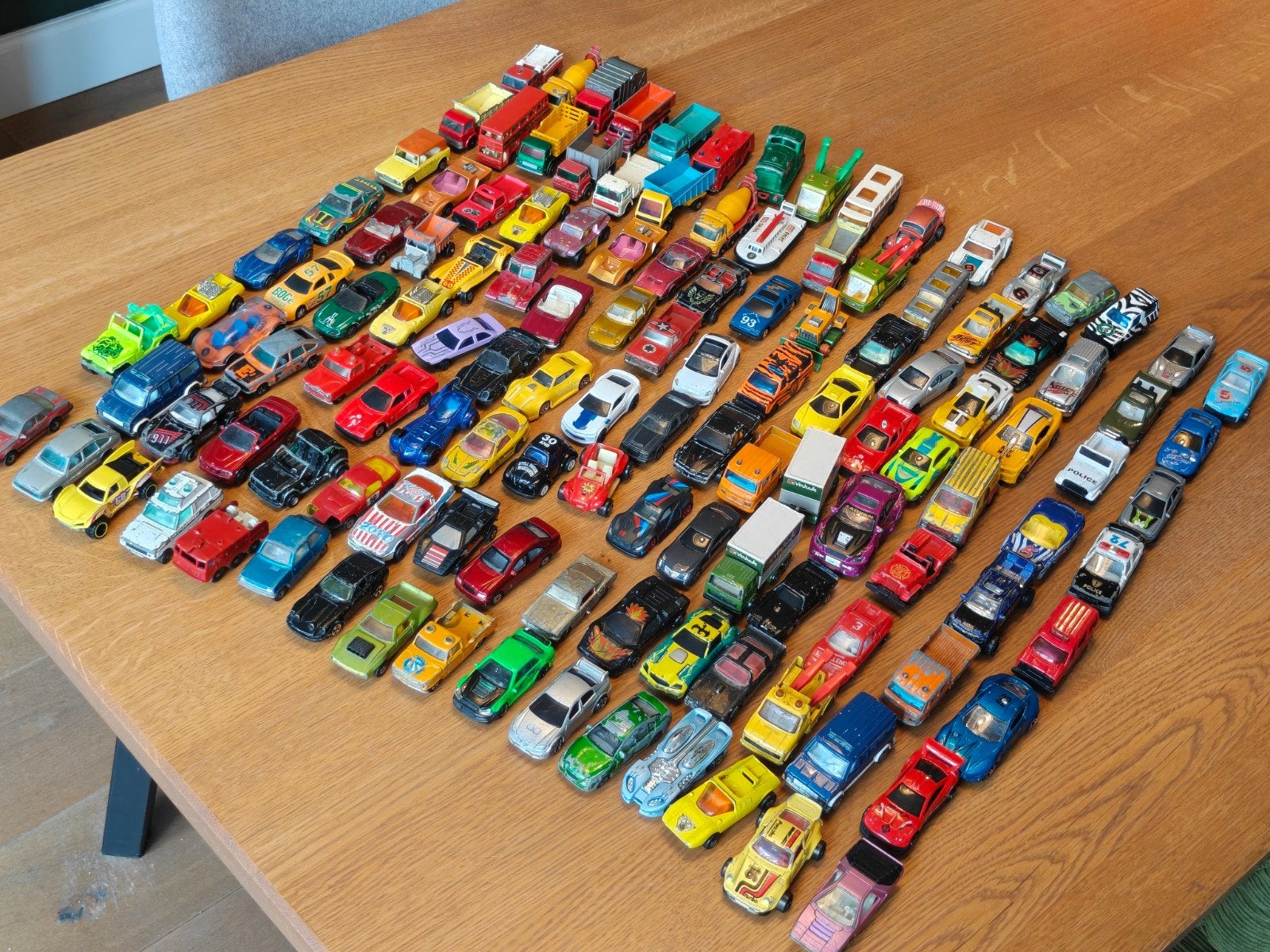 128x autootjes modellen Matchbox Majorette Corgi etc, Ophalen of Verzenden, Auto
