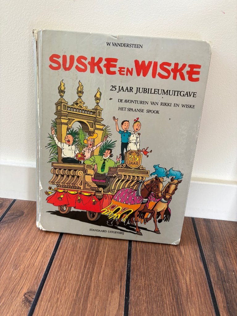 Suske en Wiske 25 Jaar Jubileumuitgave, Gelezen, W. Vandersteen, Eén stripboek, Ophalen of Verzenden