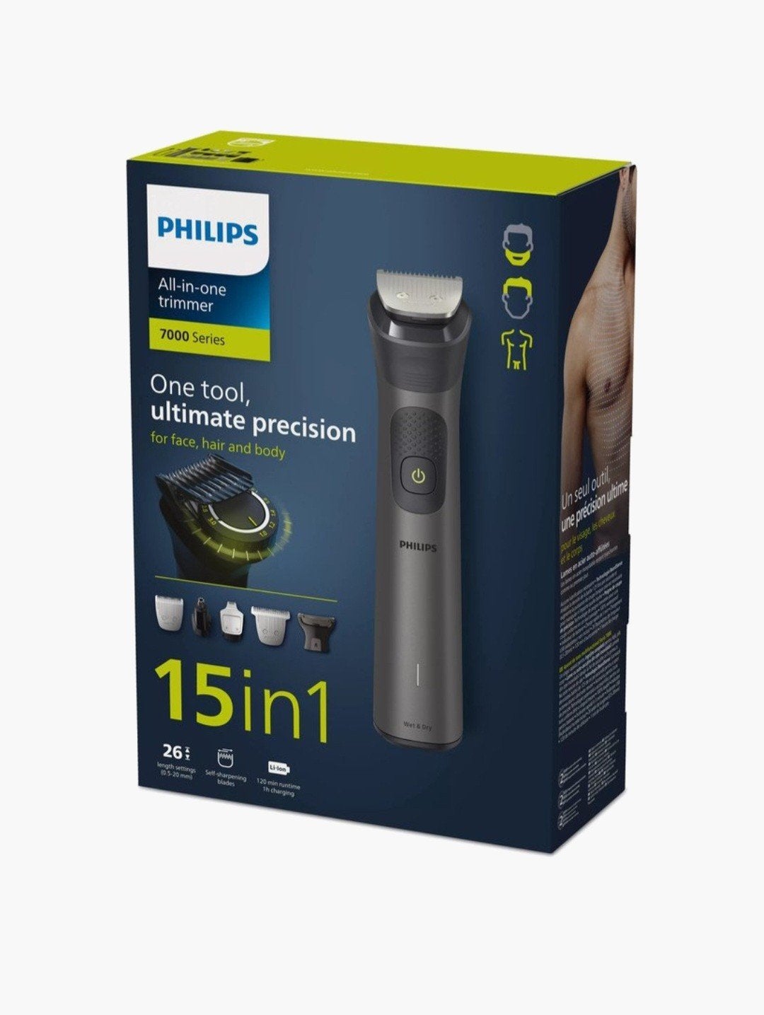 Nieuw! Philips Series 7000 All-in-One Trimmer MG7950/15, Ophalen of Verzenden, Nieuw, Scheren en Epileren