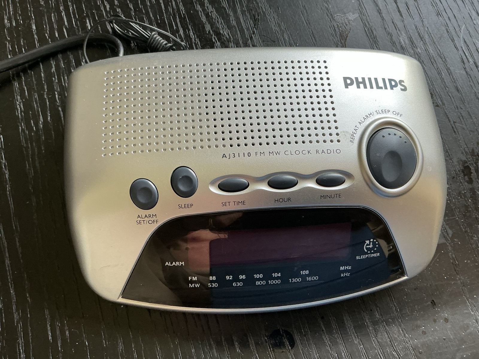 Philips AJ3110 FM MW Wekkerradio - Nieuwstaat, Ophalen, Zo goed als nieuw, Radio