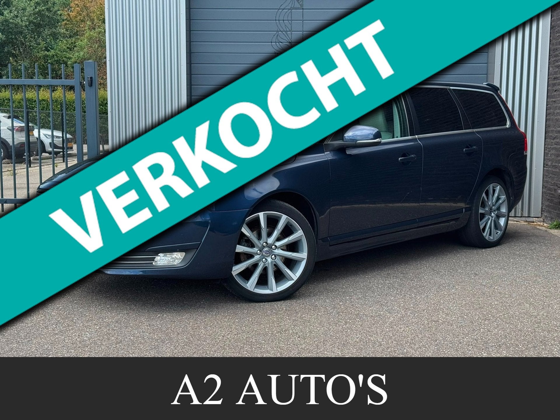 Volvo V70 2.0 D4 Nordic Leer|Navi, Auto's, Voorwielaandrijving, Dealer onderhouden, 4 cilinders, Blauw