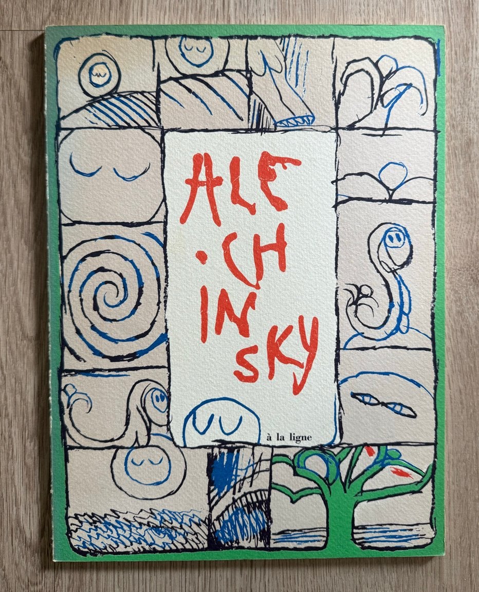 Alechinsky à la ligne - Kunstboek met krantenartikel, Ophalen of Verzenden, Gelezen, Overige onderwerpen
