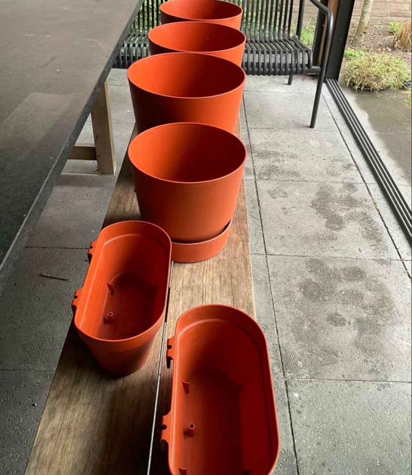 Elho plantenbakken – diverse maten – mooie staat, Ophalen, Kunststof, Gebruikt, Minder dan 30 cm