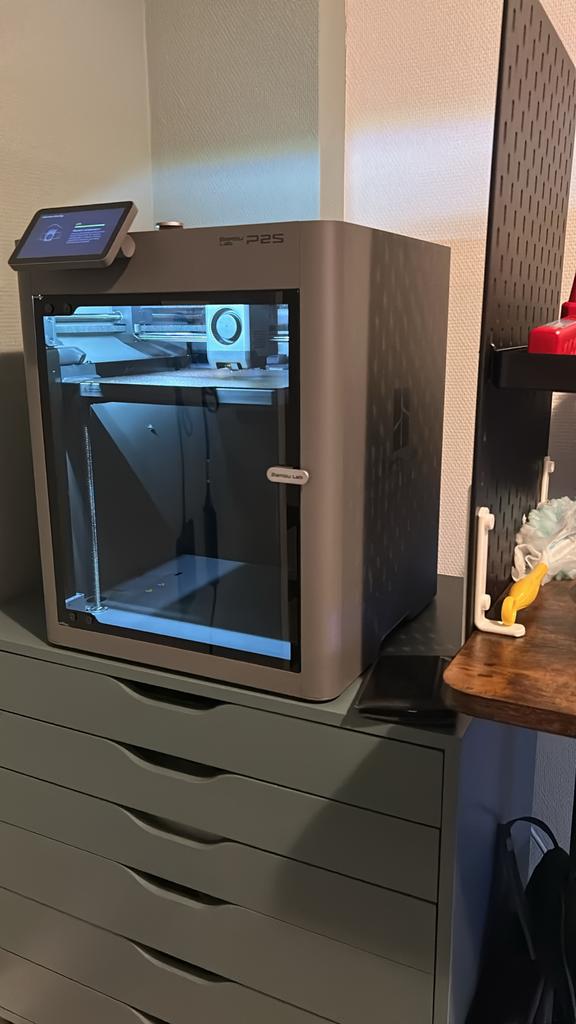 Bambu Lab P2S 3D-printer met AMS 2.0, Computers en Software, 3D Printers, Ophalen of Verzenden, Zo goed als nieuw, Filament