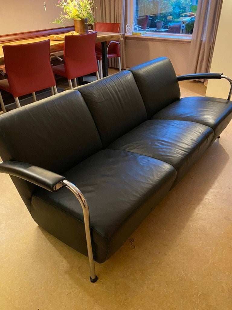 Leolux Scylla 3 zits bank, Ophalen, Gebruikt, 150 tot 200 cm, Tweepersoons