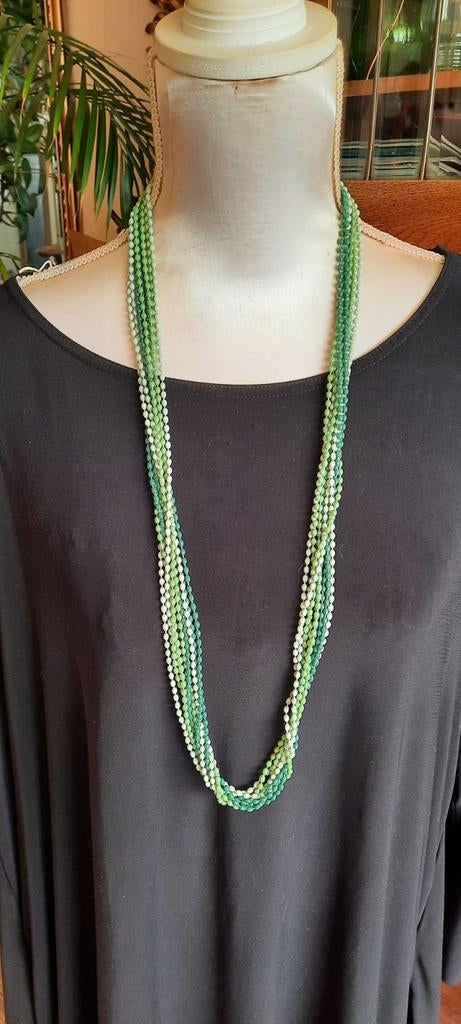 Vintage ketting celluloid jaren 60, Ophalen of Verzenden, Overige materialen