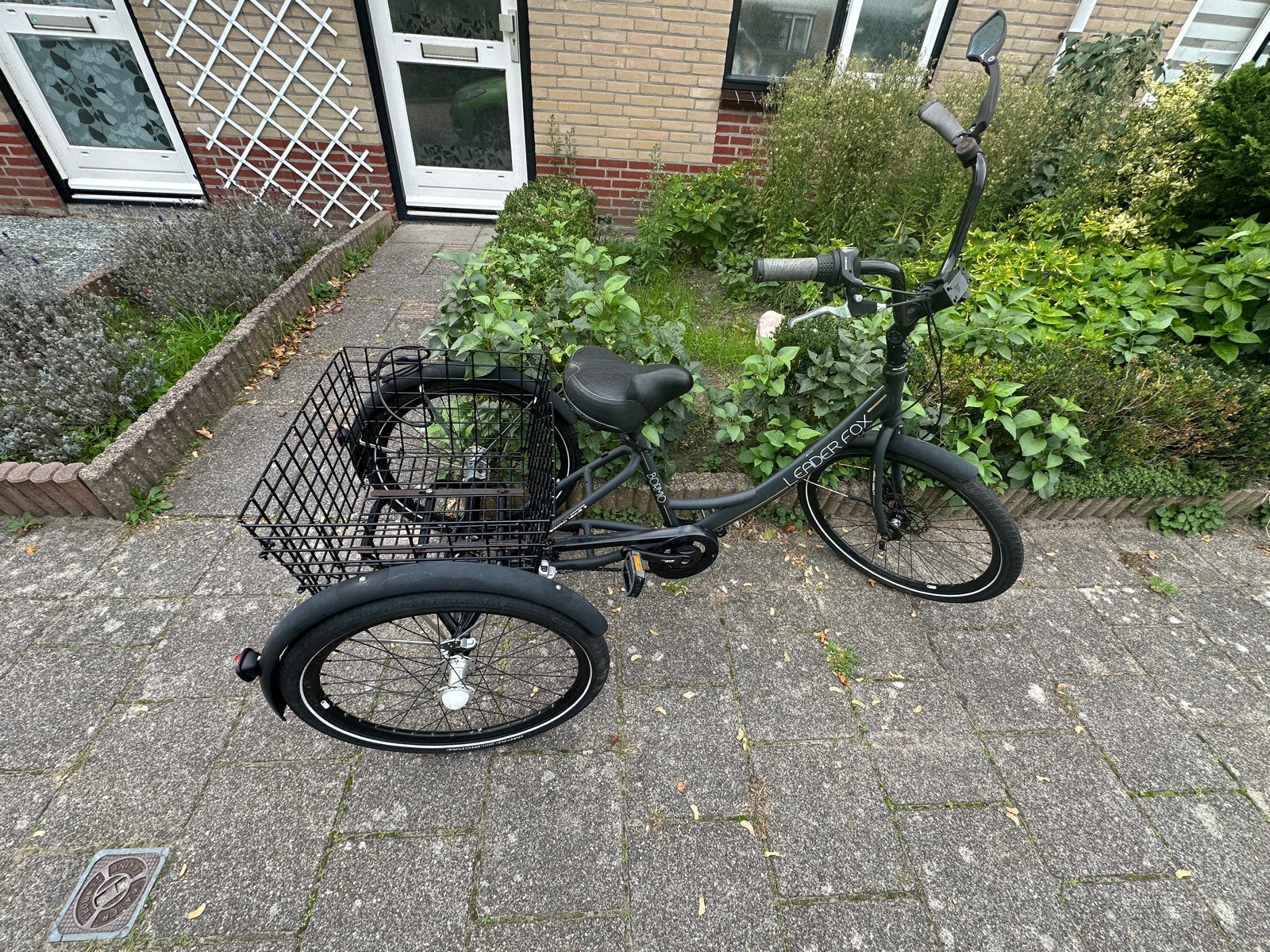 Leader Fox driewieler met grote mand, Ophalen of Verzenden, Zo goed als nieuw, Velgrem