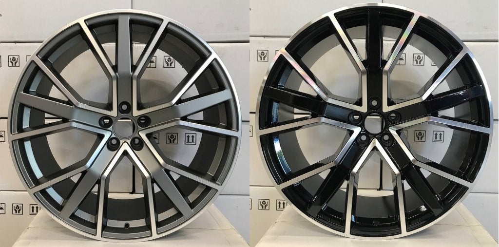 Nieuwe set 21'' Audi Etron Sportback velgen Evt met banden, Ophalen of Verzenden, Niet ingevuld, Niet ingevuld, Niet ingevuld