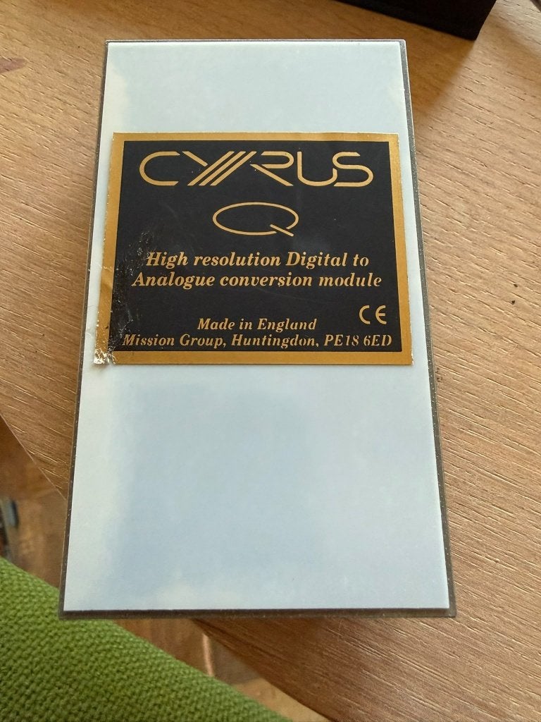 Cyrus Q-module tbv de dAD3 CD-speler, Ophalen of Verzenden, Gebruikt, Overige merken