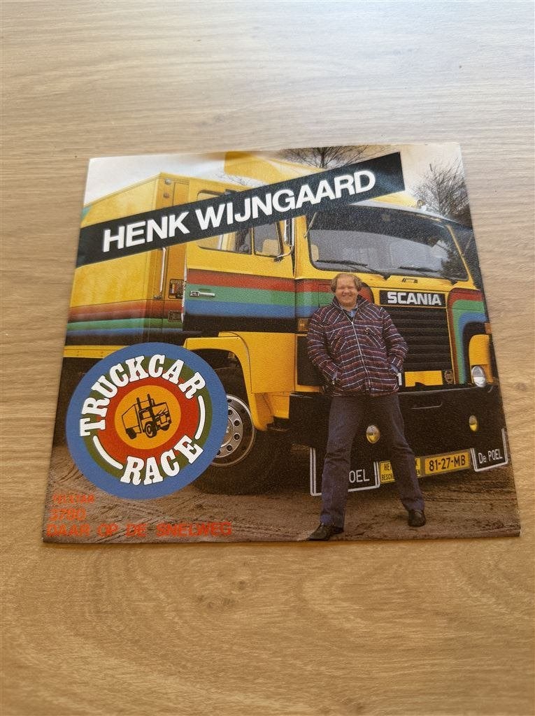 Henk wijngaard - Truckcar race, Ophalen of Verzenden, Zo goed als nieuw, Nederlandstalig