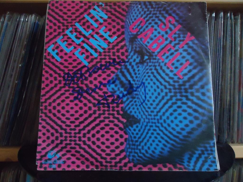 7" Single Sly Cabell - Feelin' Fine (Vocal & Instrumental), Gebruikt, 7 inch, Ophalen of Verzenden, Pop