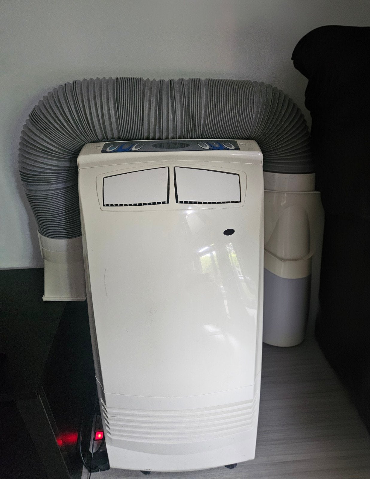 9000 BTU Mobiele Airco met Buis - Werkt Perfect, Ophalen, Gebruikt, Timer, 3 snelheden of meer