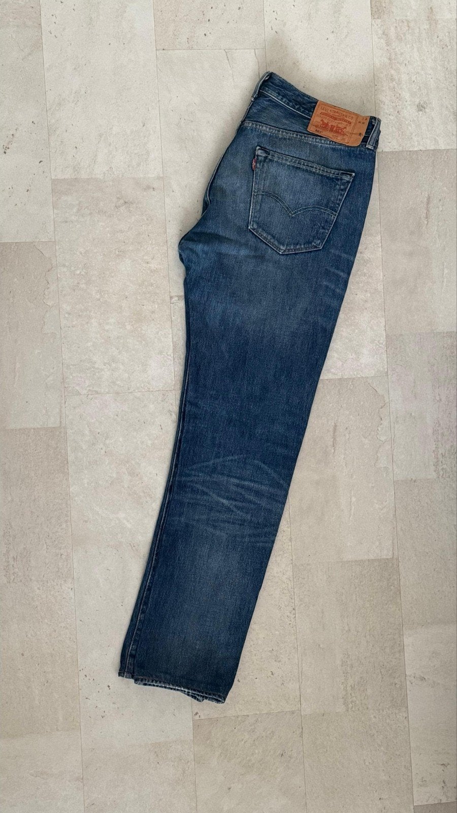 Levi's 501 w36 L36 blauw, Kleding | Dames, Spijkerbroeken en Jeans, Ophalen of Verzenden, Zo goed als nieuw, Blauw