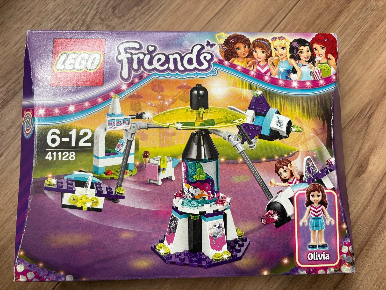 LEGO Friends 41128 Pretpark Ruimtevlucht - Zo goed als nieuw, Ophalen of Verzenden, Gebruikt