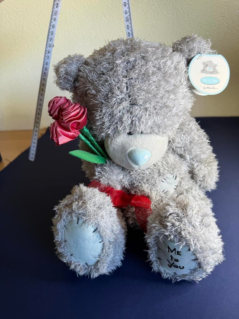 Me to You Tatty Teddy Beer met Rode Rozen (30cm), Ophalen of Verzenden, Zo goed als nieuw, Stoffen beer, Me To You