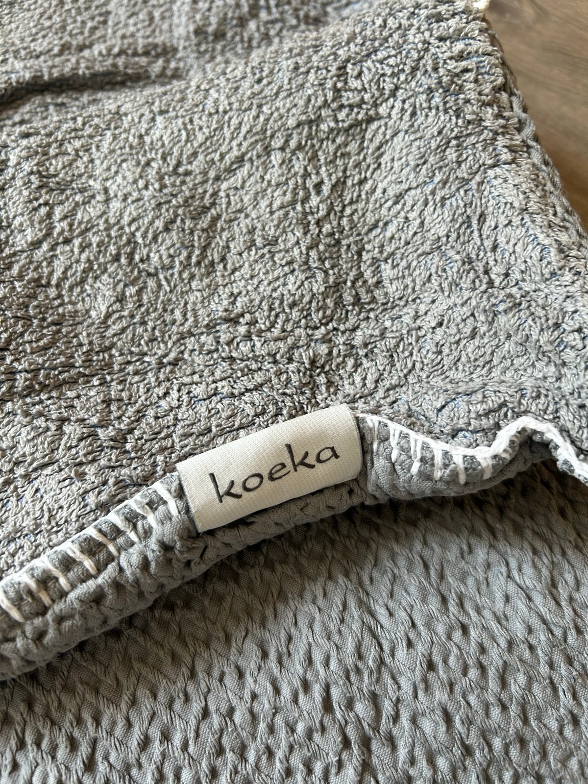Koeka voetenzak/inbakerdoek grijs, Ophalen, Zo goed als nieuw