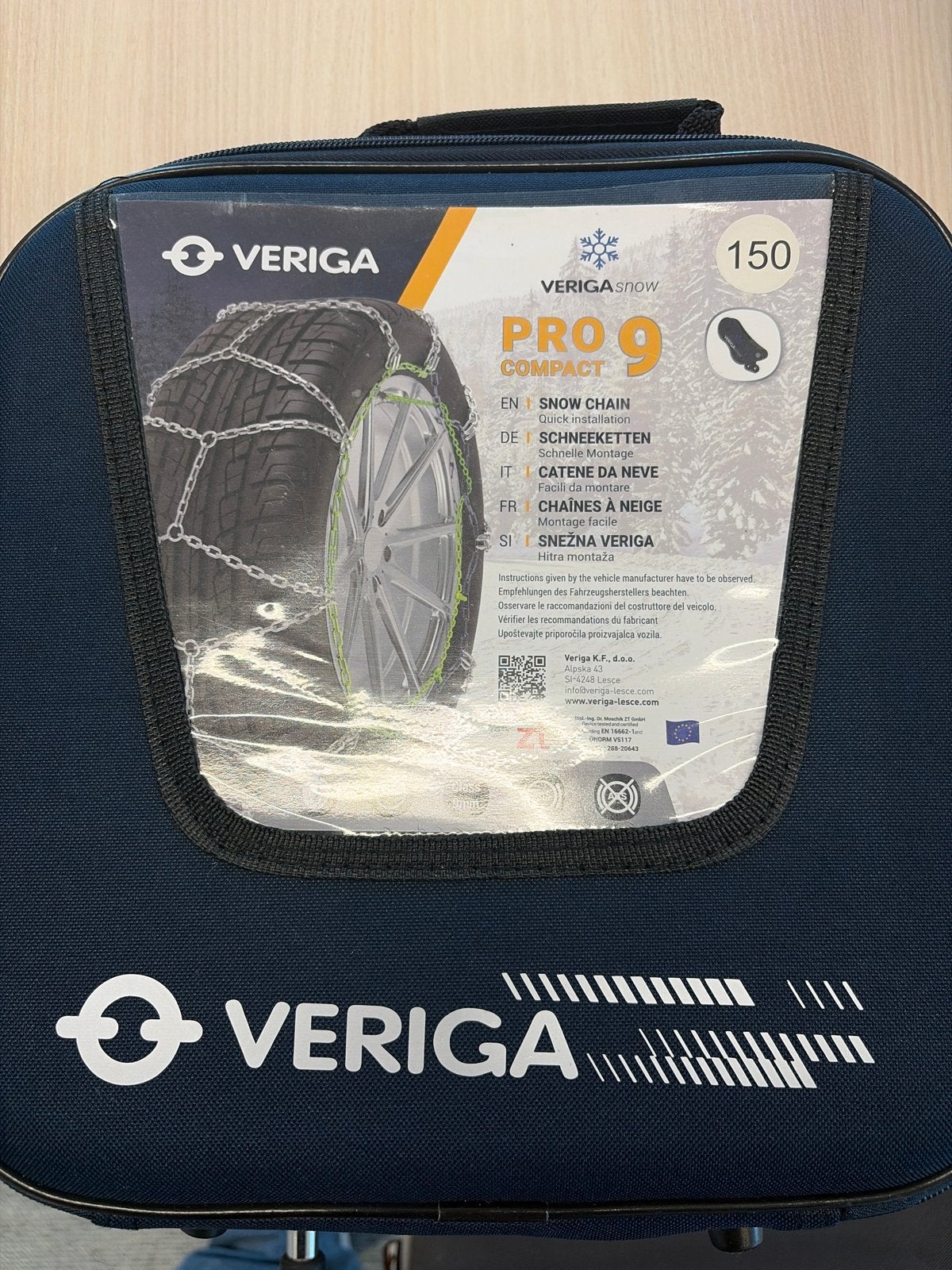 Veriga Pro 9 Compact sneeuwkettingen - Maat 150, Verzenden, Nieuw