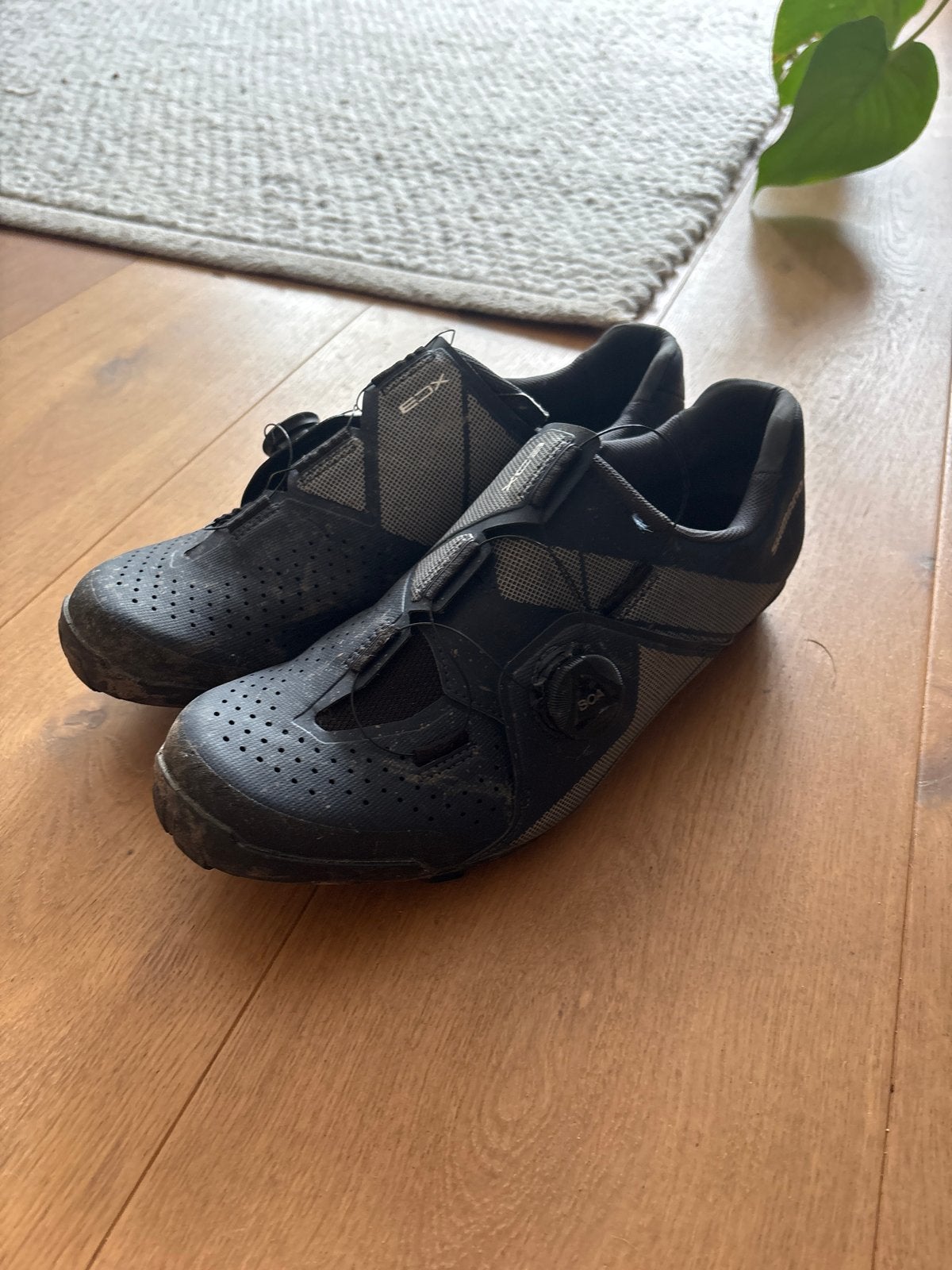 Shimano xc3 blauw mtb schoenen maat 44, Fietsen en Brommers, Fietsaccessoires | Fietskleding, Ophalen, Gebruikt, Heren, Schoenen