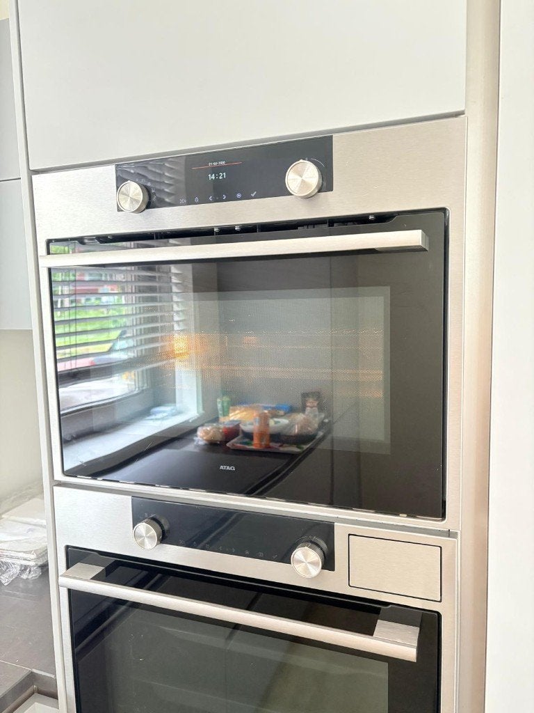 Atag Combi-magnetron, Model cx4611c, 45 cm, Witgoed en Apparatuur, Ovens, Gebruikt, Inbouw, Combi-oven, Atag, Minder dan 45 cm