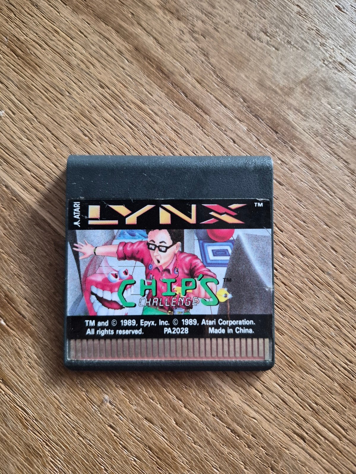 Atari Lynx Chip's Challenge cartridge - Getest en werkt, Spelcomputers en Games, Games | Atari, Gebruikt, Atari Lynx, Puzzel en Educatief