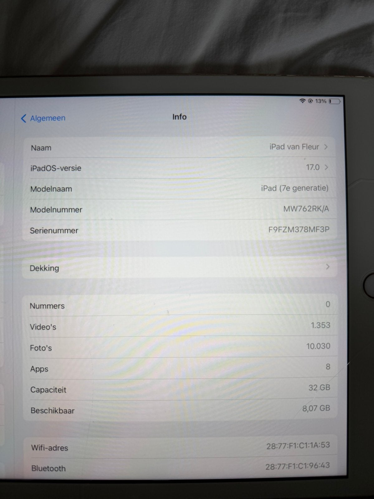 Foto 9 van iPad 7e generatie rose gold