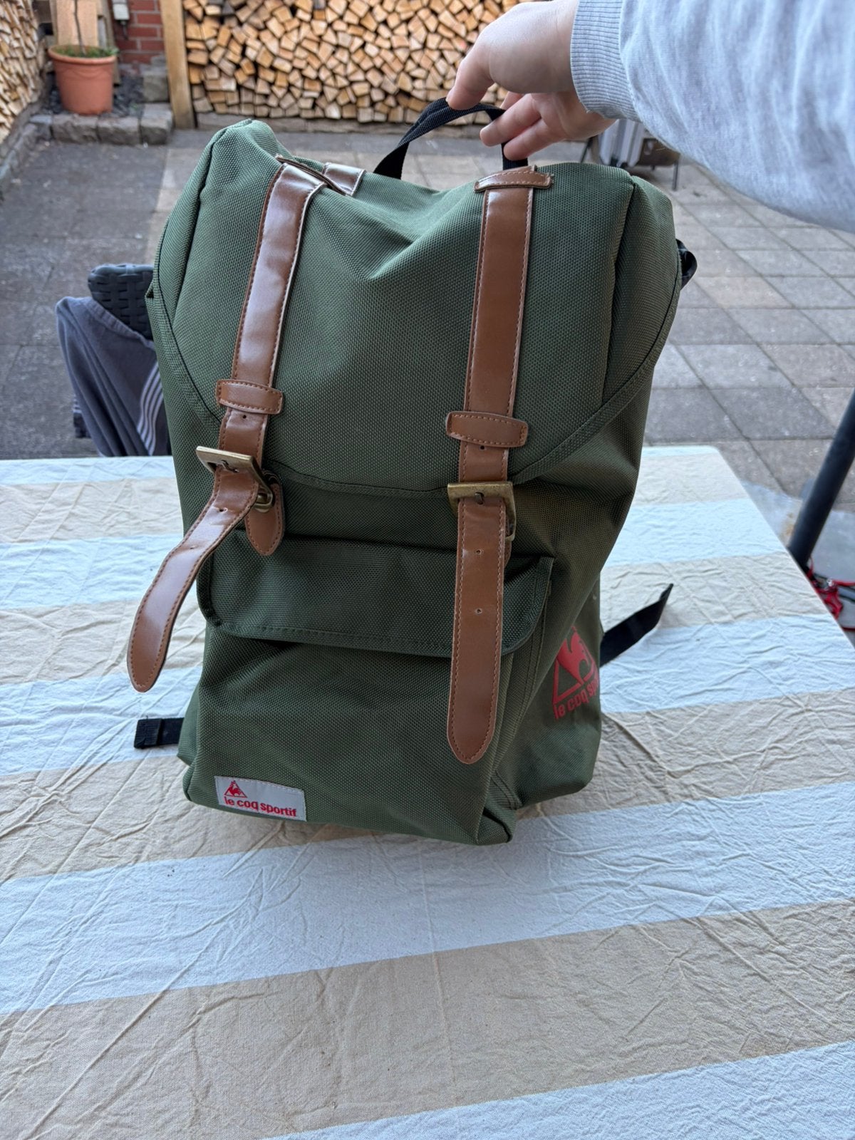 School/ werk tas, Ophalen, Zo goed als nieuw, Groen, Overige typen