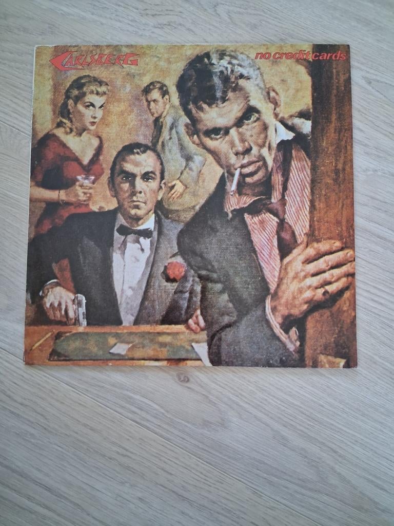 Carlsberg - No Credit Cards LP, Ophalen of Verzenden, Gebruikt, 12 inch