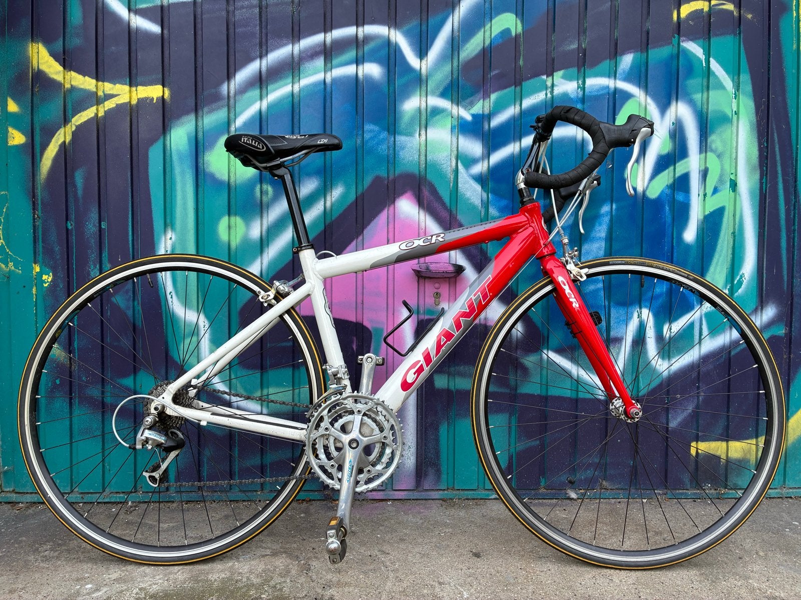 Giant OCR racefiets - Shimano Sora - Maat S (44cm), Ophalen, 28 inch, Gebruikt, Velgrem