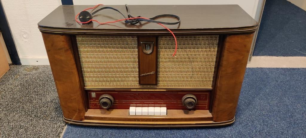 Vintage radio Philips, Ophalen