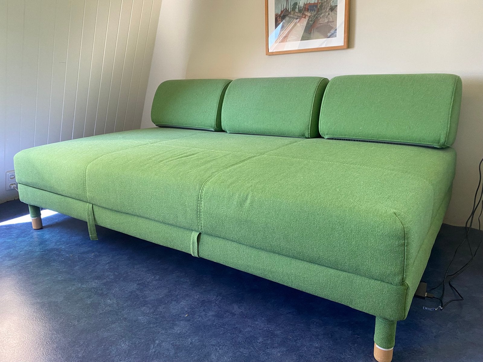 Ikea Flottebo bedbank, Ophalen, Tweepersoons, Zo goed als nieuw, 120 cm