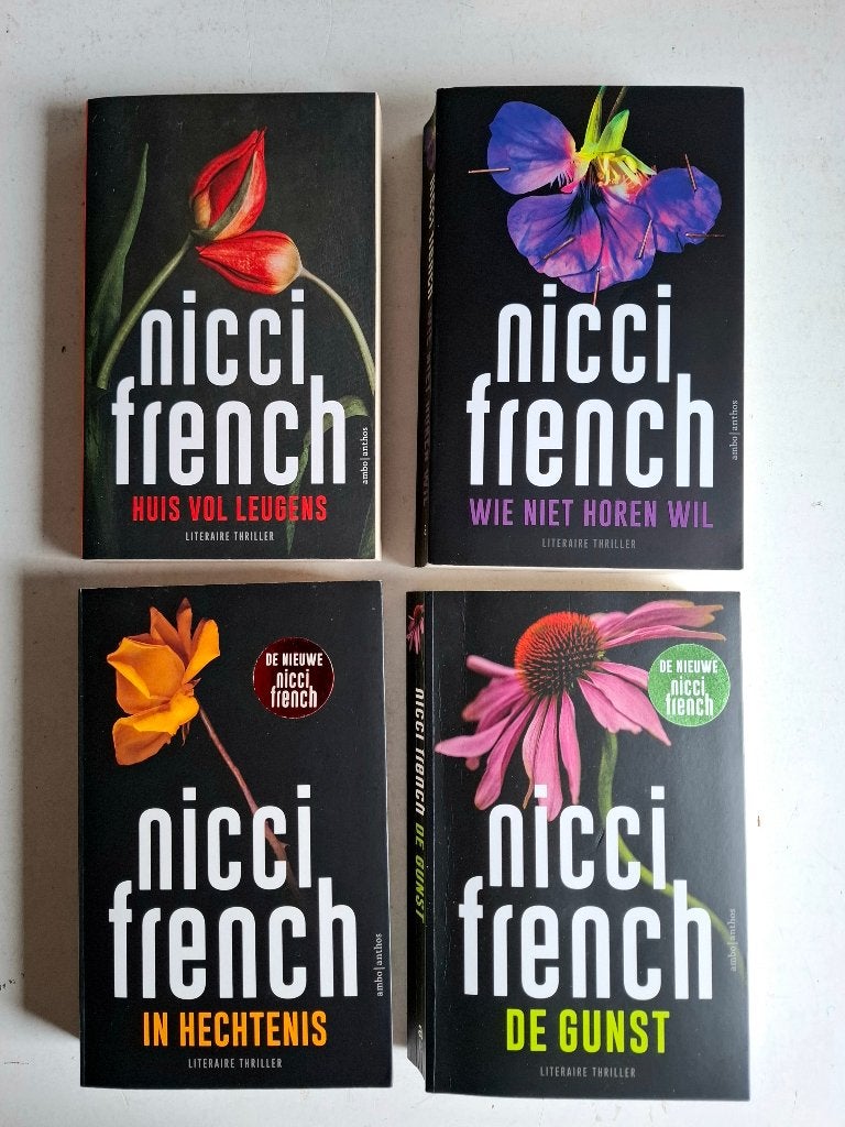 Nicci French. 4 boeken., Boeken, Ophalen, Gelezen, Nicci French, Europa overig