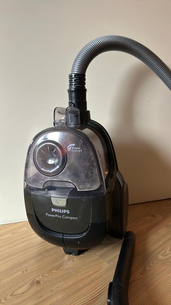 Philips powerpro compact, Witgoed en Apparatuur, Stofzuigers, Ophalen, Gebruikt
