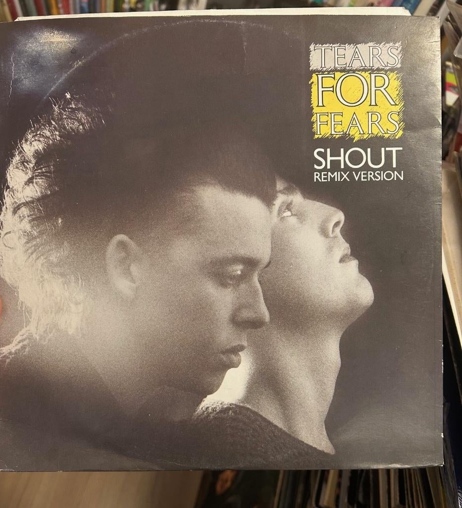 Tears for fears: Shout (maxi, vinyl), Cd's en Dvd's, Vinyl | Pop, Ophalen of Verzenden, Zo goed als nieuw, 12 inch