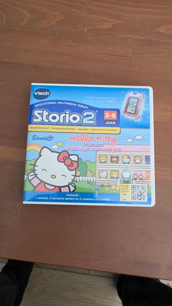 VTech Storio 2 Hello Kitty Educatieve Tablet Game, Ophalen of Verzenden
