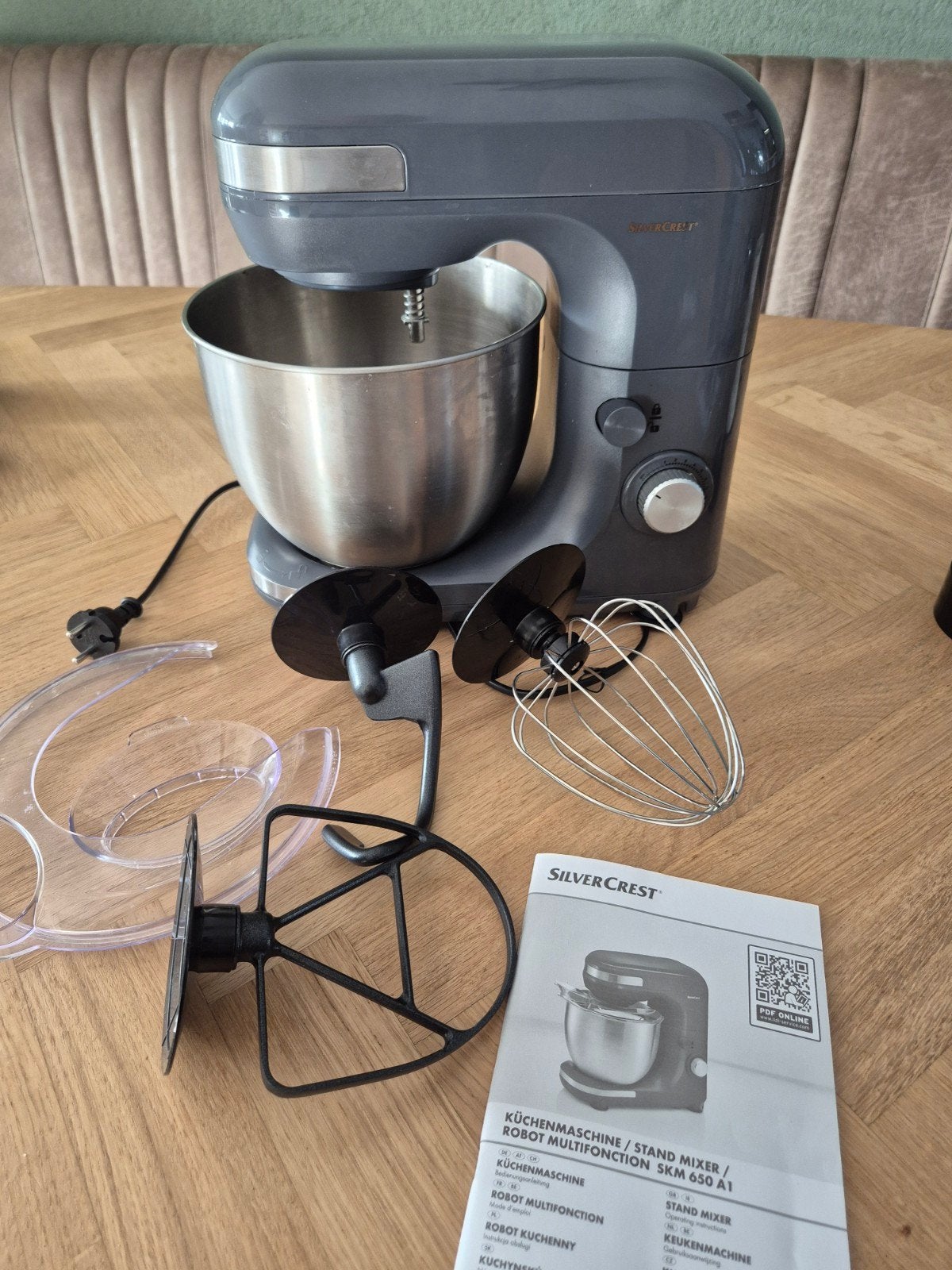 Keukenmachine zeer weinig gebruikt., Ophalen of Verzenden, Zo goed als nieuw, 3 snelheden of meer