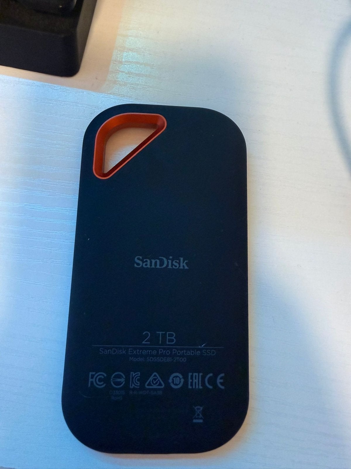 Sandisk Extreme Pro Portable SSD 2TB, Ophalen, Server, SSD, Zo goed als nieuw