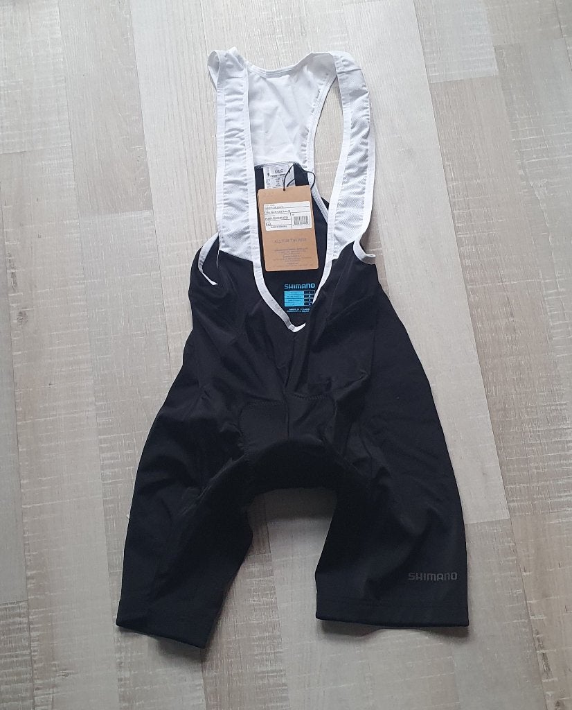 Nieuw Shimano fiets bib short man maat L zwart, Ophalen of Verzenden, Nieuw, Kleding